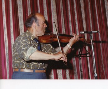 Photograph, Bill Florence - violinist