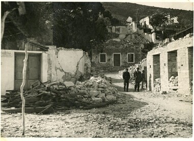 Photograph, Ithaca earthquake, 1953