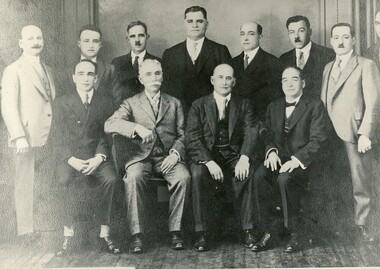 Photograph, Ithacan Philanthropic Society committee, c1920