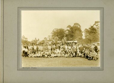 Photograph, Ithacan Picnic Group, Early 1930s