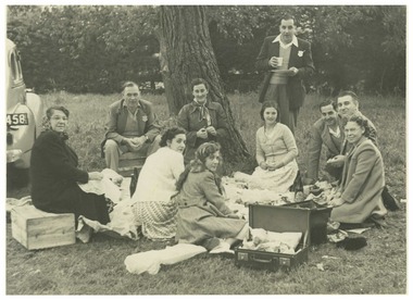 Photograph, Ithacan Picnic Group, Early 1950s