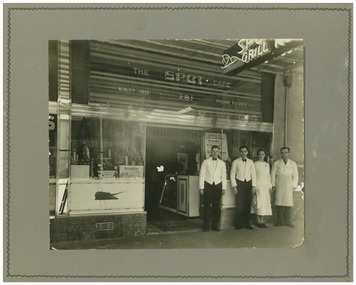 Photograph, The Spot Cafe, c1937