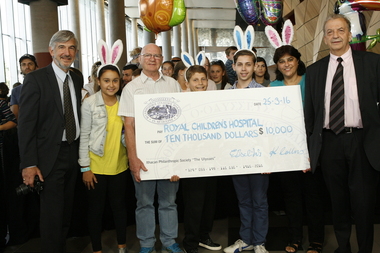 Photograph, Children's Hospital Good Friday Appeal, 23 March 2016