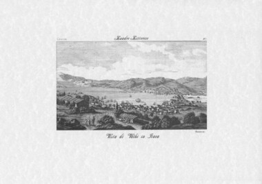 Print, View of Vathi, Ithaca