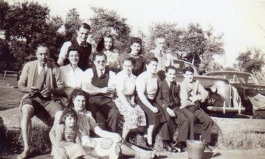 Photograph, Ithacan picnic, c. 1940's