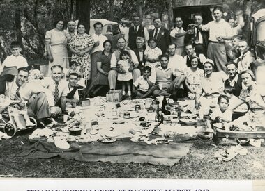 Photograph, Ithcan Picnic, c 1940s