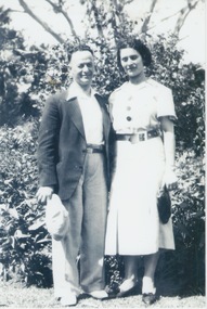 Photograph, Kalypso and Dimitrios Sofianos, 1936-37