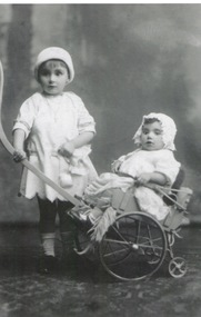 Photograph, Nina and Rita Black (Mavrokefalos), c1919