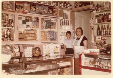 Photograph, Coutsouvelis' mixed business, c 1965