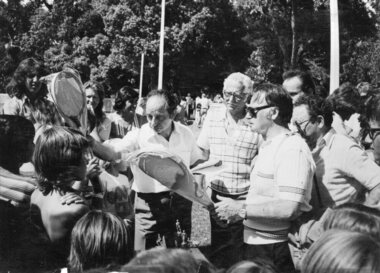 Photograph, Ithacan picnic, late 70s - early 80s