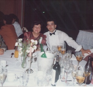 Photograph, Aspasia and Harry Koutsouvelis, 19 January 1991