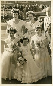 Photograph, Bridesmaids and flower girls