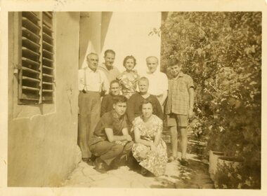 Photograph, Family goup, June 1960