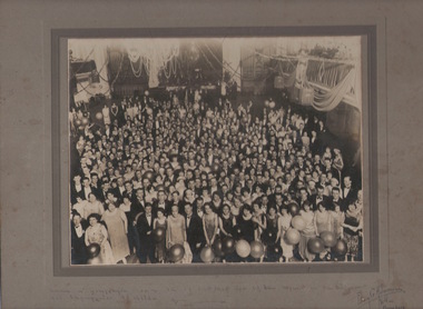 Photograph, Edwin G. Adamson, Social function, 27 September 1915