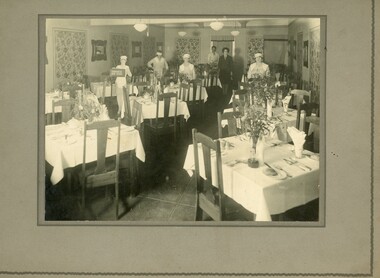 Photograph, Restaurant Interior, C 1920s