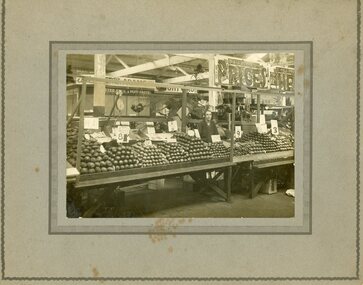 Photograph, Fruit stall, c1940s