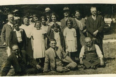 Photograph, Picnic group, c late1930s