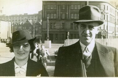 Photograph, Nick and Chrisoula Sikiotis, c1940s