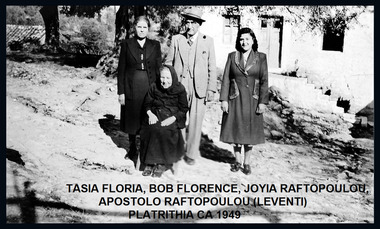 Photograph, Raftopoulos-Florias family, c1949