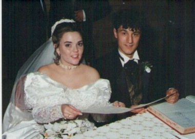 Photograph, George and Christina Karamidos wedding