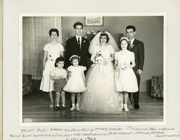 Photograph, Wedding, c1962