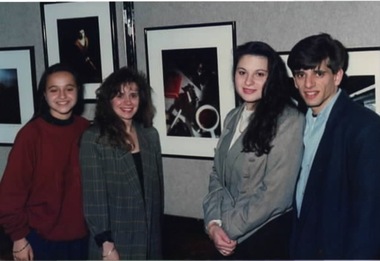 Photograph, Dennis Katsamas, Ithacan Art Exhibition, 1991