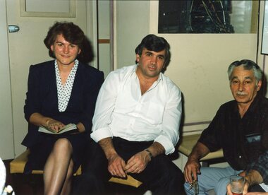 Photograph, Yianniko Raftopoulos and friends, 1990s