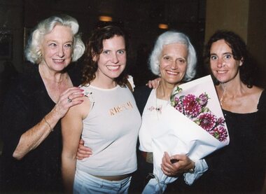Photograph, Olga Black and family, September 2000