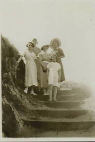 Photograph, Day at the beach, c1930s