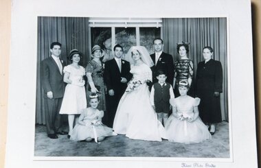 Photograph, Costas and Tasista Deftereos wedding, 1961