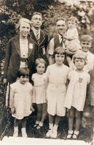 Photograph, Kostos (Kostopulos) family group, c 1936