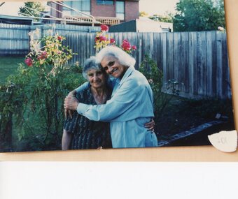 Photograph, Anthi Chilianis & Olga Black, 1995