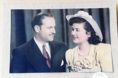 Photograph, Jim and Toula Kandiliotis, January 1949