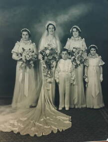 Photograph, Anna (Black) Stratos wedding, 1936
