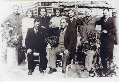 Photograph, Vlass family celebration, Red Cliffs