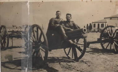 Photograph, Greek soldiers, c 1912