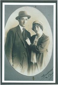 Photograph, Engagement Photograph - John Black and Elpinike Zaverdinou, 1927
