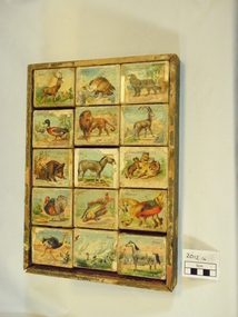 Child's Building blocks, Toy blocks, c. 1915-1920
