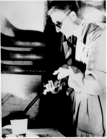 Photograph, Optical Munitions, with EJ Hartung (Duplicate), 1968