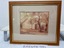 Watercolour painting of Isolation Ward 1921. Pale pastels.