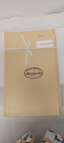 Document - Lecture Notes - Alfred Hospital, Paediatric Medical Lectures and assignments, [ca 1973-74]