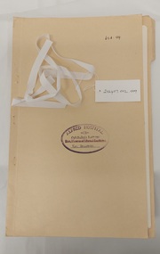 Document - Lecture Notes - Alfred Hospital, Ophthalmic Lectures and quiz, [ca 1973-74]