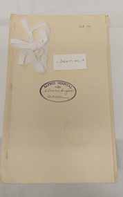 Document - Lecture Notes - Alfred Hospital, Paediatric Surgery Notes for Nurses, [ca 1973-74]