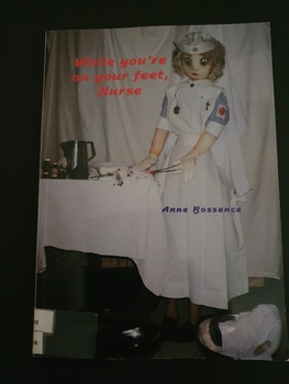 Illustrated paperback book. Contains a light hearted look at nursing in general, and patients in particular, when nurses were hospital trained.