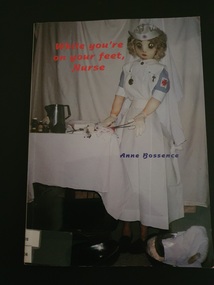 Illustrated paperback book. Contains a light hearted look at nursing in general, and patients in particular, when nurses were hospital trained.