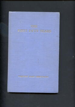 Illustrated hardcover book. Contains a history of nursing at Royal Prince Alfred Hospital, Sydney from 1882 to 1932.