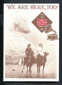 A paperback book titled We are here to, containing a collection of letters and diary extracts written by Olive Haynes, between 1914 and 1918.