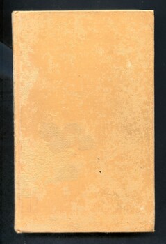 Illustrated book with pale orange hard cover titled The Australians at the Boer War. No writing on front and title and authors name embossed in silver on spine.