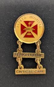 Badge, Cash's, Alfred Hospital Perioperative and Critical Care Badge, unknown