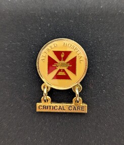 Badge, Cash's, Alfred Hospital Critical Care Badge, unknown